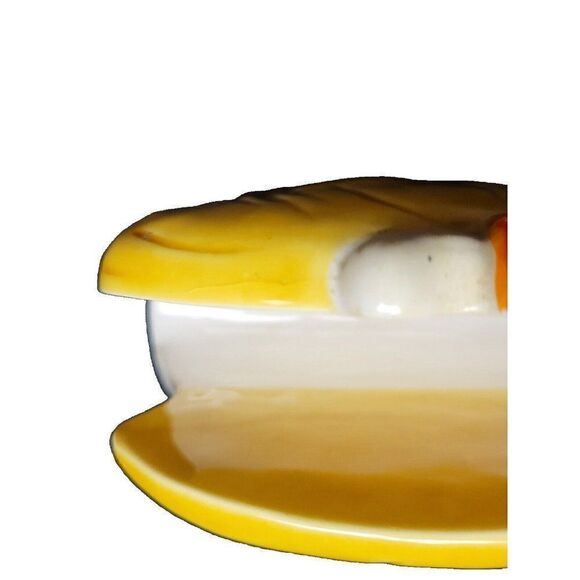 Vintage 1976 Sears Roebuck & Co Ceramic Merry Mushroom Napkin Holder Japan MCM - Picture 7 of 14